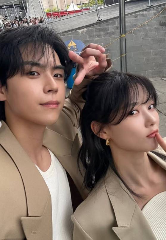 배우 김도훈, 김유정 /사진=인스타그램