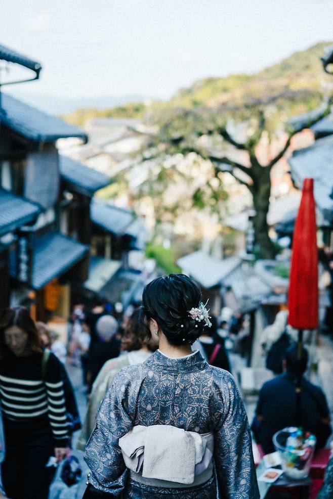 교토 청수사 가는 길