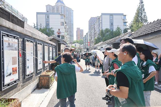 중국 난징 임시정부 주화대표단 본부 건물 찾아간 답사단 [촬영 한종구 기자]