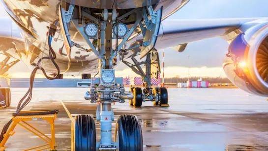 여객기 랜딩 기어(기사와 관련 없음) [인도 매체 NDTV 캡처. 재판매 및 DB 금지]