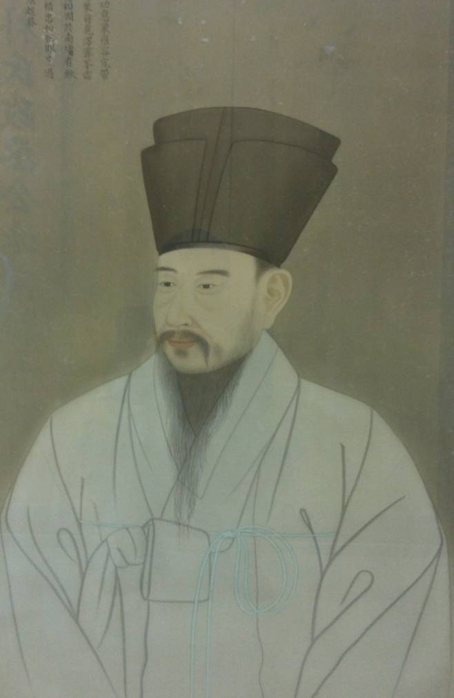 회재 박광옥 영정