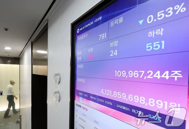 서울 영등포구 여의도 넥스트레이드 사무실. /뉴스1 ⓒ News1