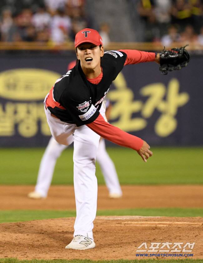 3일 잠실구장에서 열린 두산 베어스와 KIA 타이거즈의 경기. KIA 홍원빈이 역투하고 있다. 잠실=박재만 기자 pjm@sportschosun.com/2025.06.03/