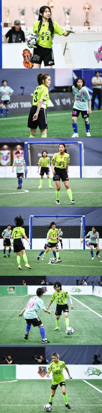 SBS ‘골때리는 그녀들’(골때녀)에서는 GIFA(지파)컵 네 번째 경기로 ‘FC발라드림’과 ‘FC탑걸’이 마지막 6강 티켓을 놓고 맞붙는다. 채리나는 후배들에게 지고 싶지 않다는 강한 의지를 드러냈고, 새롭게 합류한 최성용 감독은 과거 무패 신화를 재현할 수 있을지 기대를 모으고 있다. ‘바람의 딸’ 이유정은 직전 경기에서 첫 골을 기록하며 눈에 띄는 활약을 보여 이번 경기에서도 슈퍼 플레이가 예상된다. 또한 솔로 활동 중인 다영은 파격 변신과 끈질긴 수비로 존재감을 과시하며 경기의 또 다른 변수가 될 전망이다.