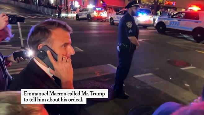 뉴욕타임스 공개 영상 갈무리