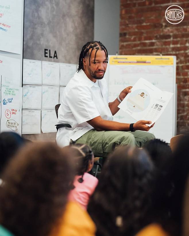 뉴욕 닉스 가드 제일런 브런슨. 사진=뉴욕 SNS