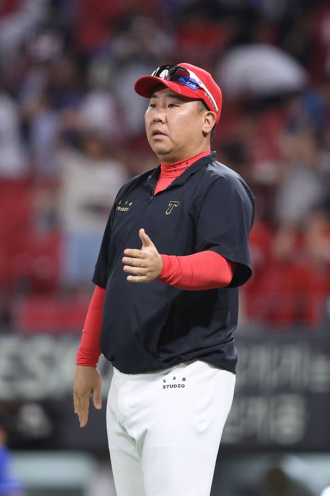 이범호 KIA 감독의 모습. KIA 제공
