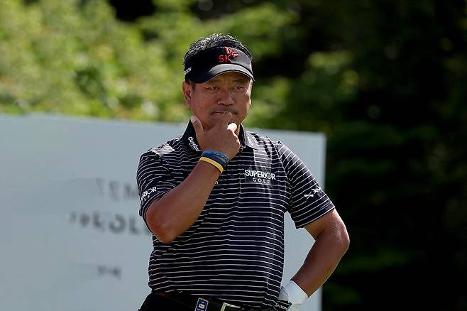 오는 25일부터 나흘간 경기도 여주시 페럼클럽에서 열리는 KPGA투어 현대해상 최경주 인비테이셔널에 호스트 겸 선수로 참여하는 최경주. KPGA