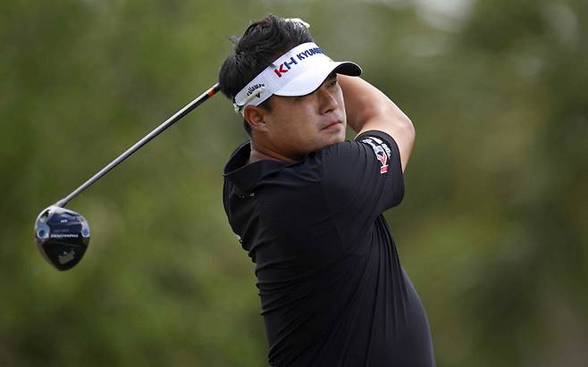 지난해 렉서스 마스터즈에서 KPGA 투어 첫 우승의 감격을 맛봤던 이승택. AFP 연합뉴스