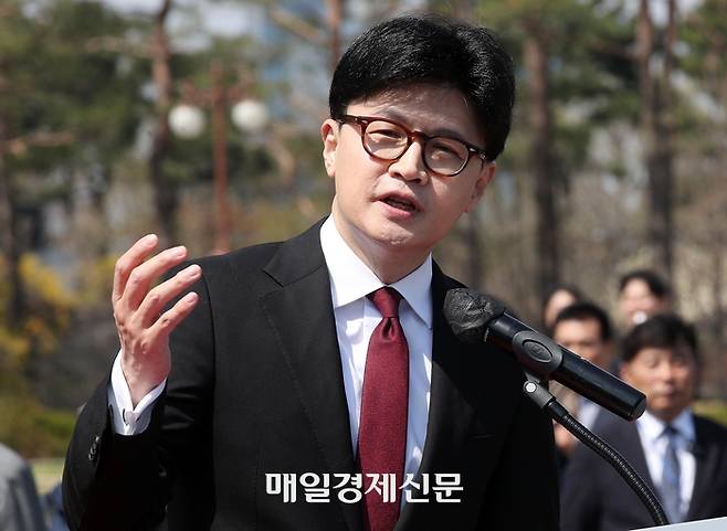 한동훈 국민의힘 전 대표 [한주형기자]