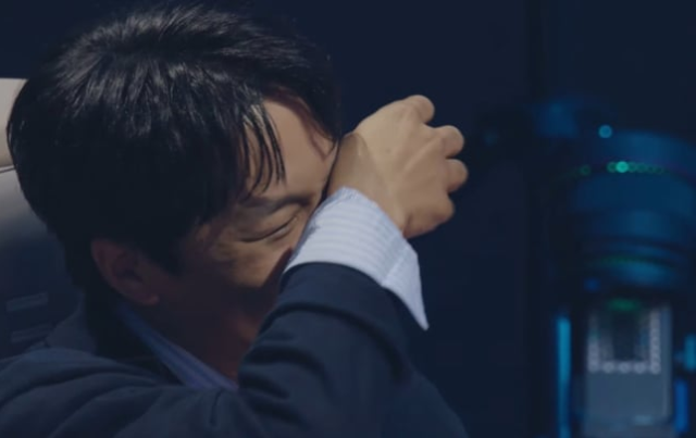 '제주 소녀' 이예지 양의 '너를 위해'를 듣고 오열하는 차태현. /SBS '우리들의 발라드'