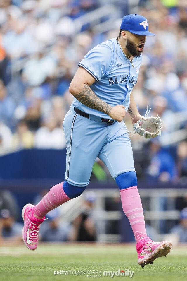 토론토 블루제이스 시절의 알렉 마노아./게티이미지코리아