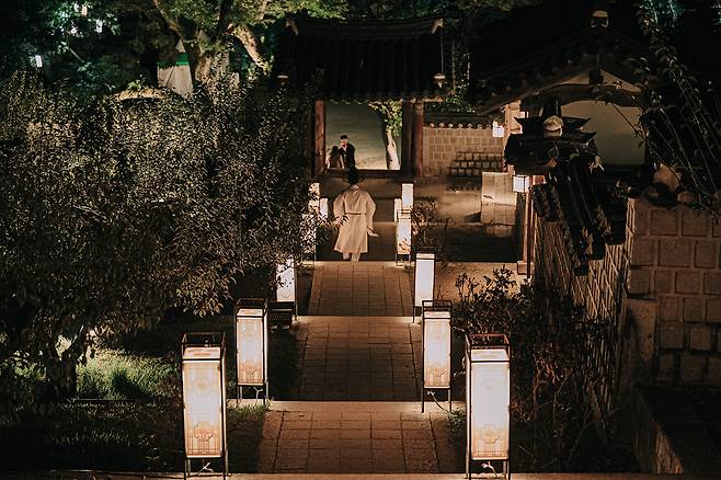 도산서원 야간 풍경[안동시 제공]