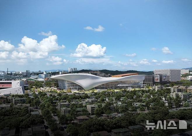 [전주=뉴시스]윤난슬 기자 =컨벤션센터 조감도. (사진=전주시 제공) photo@newsis.com