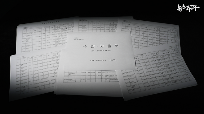 국민의힘 윤상현 의원의 정치자금 수입·지출부