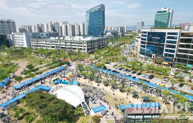 ▲빛가람 혁신도시 전경ⓒ나주시