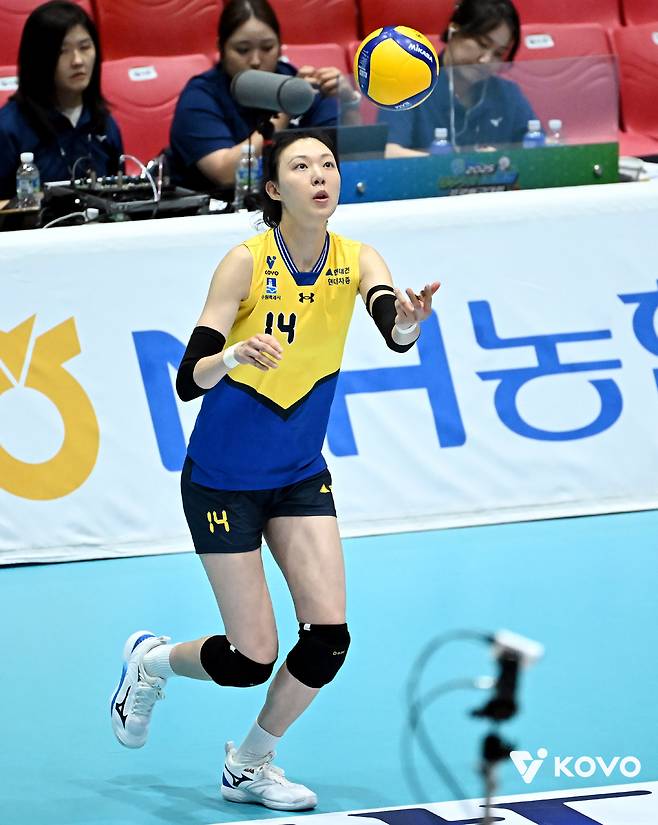 현대건설 양효진. KOVO 제공