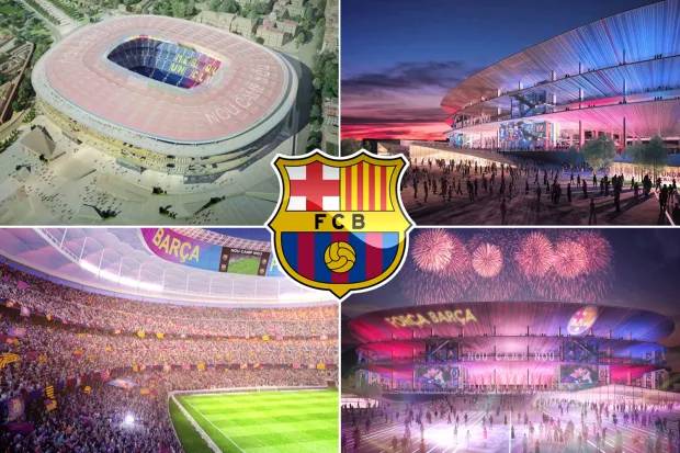 홈구장을 새로 건축하고 있는 FC 바르셀로나. beIN SPORTS
