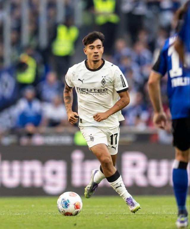 소속팀에서 옌스 카스트로프. /사진=보루시아 묀헨글라트바흐 SNS