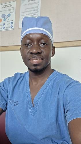 인제대 상계백병원의 간·담도·췌장(간담췌) 외과 전임의 토마스 타반 아콧 씨 [토마스 씨 제공. 재판매 및 DB 금지]