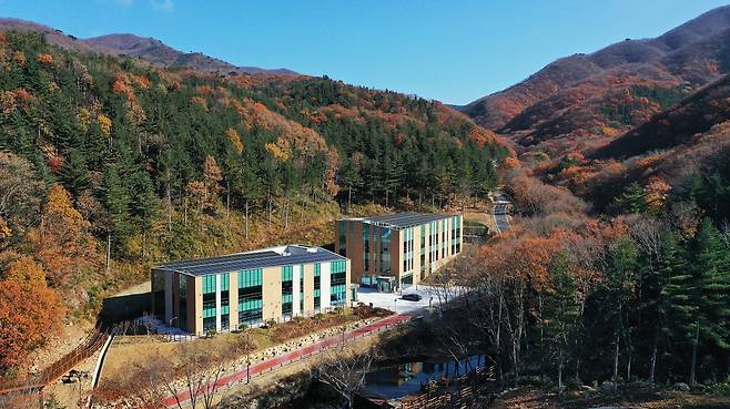 국립진안고원 산림치유원 전경  [산림청 한국산림복지진흥원 제공. 재판매 및 DB 금지]