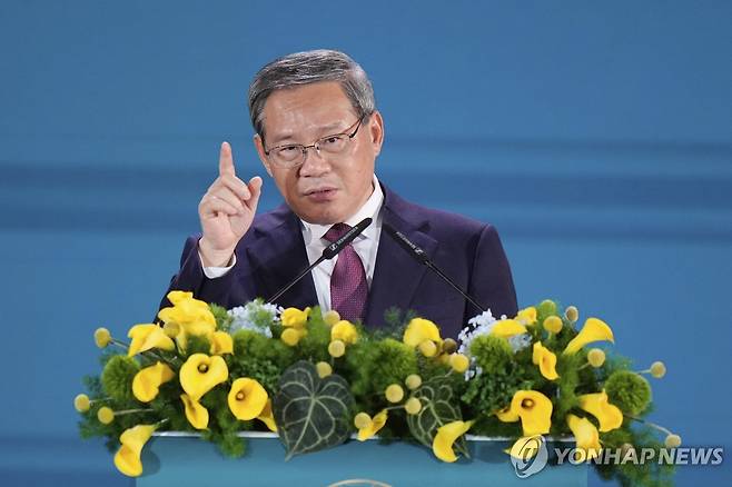 리창 중국 국무원 총리  [AP 연합뉴스 자료사진. 재판매 및 DB 금지]