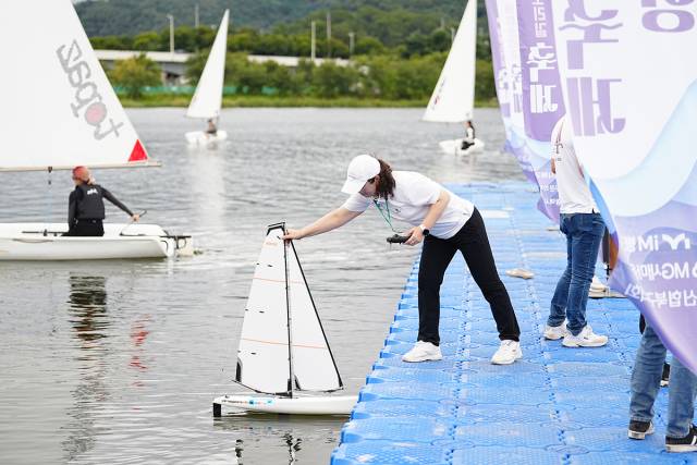 레포츠존 요트 체험 사진
