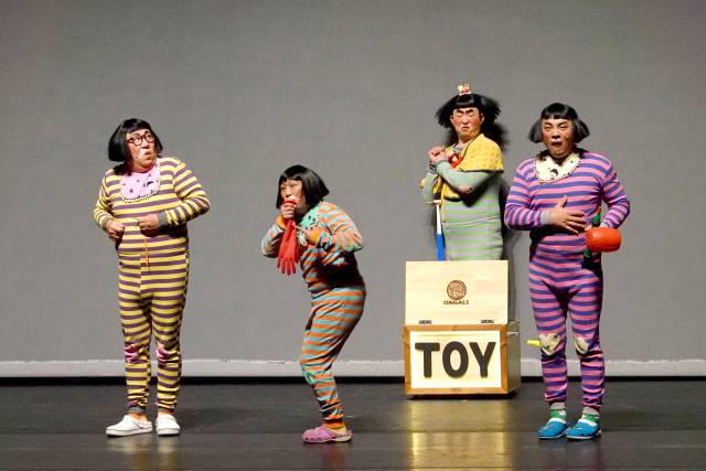 넌버벌 코미디 공연 ‘옹알스 쇼’ 모습. 박희진 사진가 제공