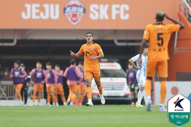 제주SK 유리 조나탄. 사진 | 한국프로축구연맹