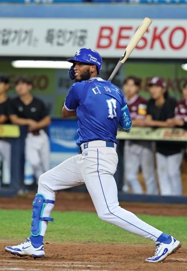 삼성 라이온즈 1루수 르윈 디아즈. /사진=삼성 라이온즈