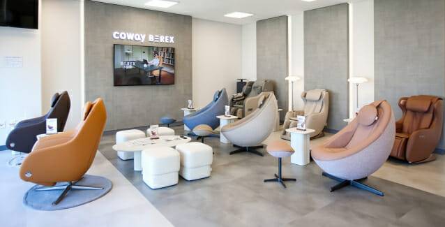 NC파크 스카이박스 비렉스 체험존 전경 (사진=코웨이)