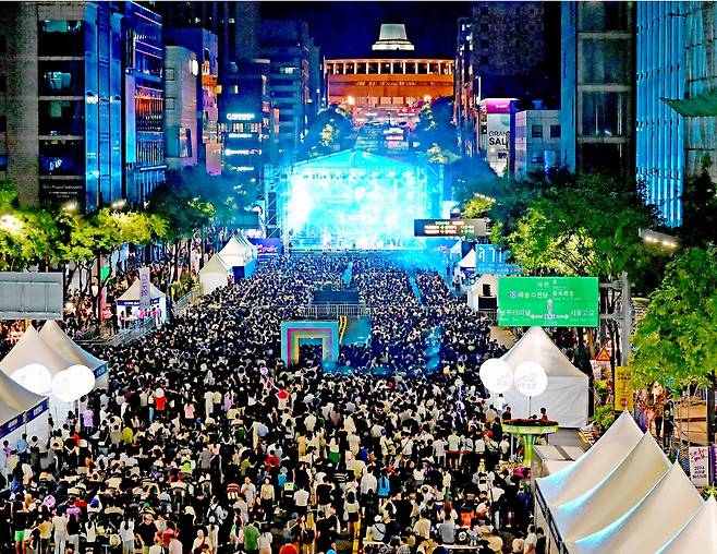 서울 서초구가 개최하는 서리풀뮤직페스티벌. /서초구 제공