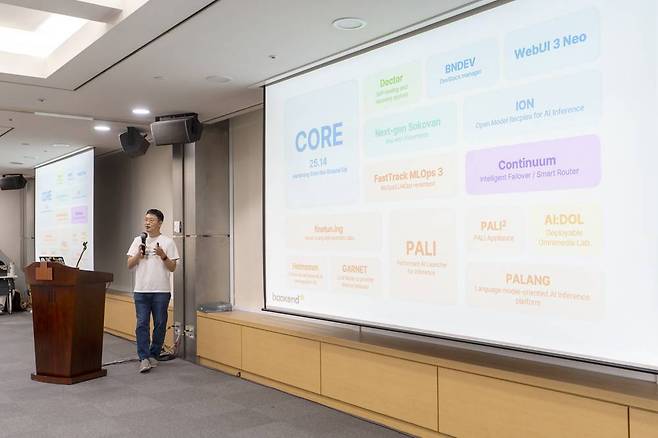 래블업은 이번 콘퍼런스를 통해 컨티넘(Continuum), AI:DOL이라는 두 가지 서비스를 새롭게 출시했다 / 출처=IT동아