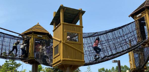 경남 김해가야테마파크 내 가야무사 어드벤처가 다음 달부터 김해시민 등  무료화된다. 김해시 제공.