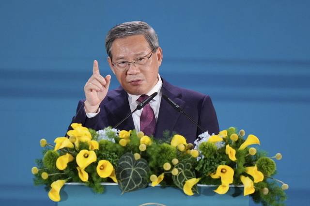 리창 중국 국무원 총리. AP 연합뉴스