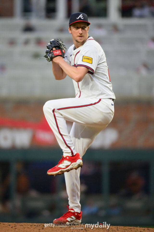 애틀란타 브레이브스 시절의 에릭 페디./게티이미지코리아