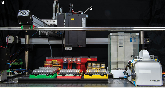 자동화 반응 플랫폼.[과기정통부 제공]