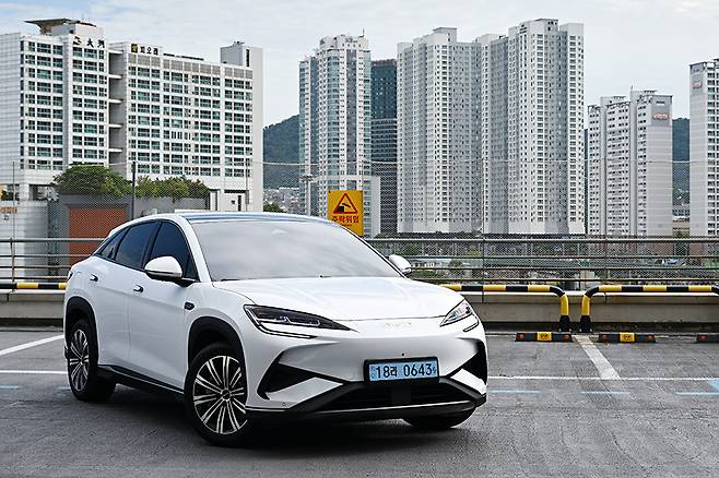 BYD 씨라이언 7. 사진: 김학수 기자