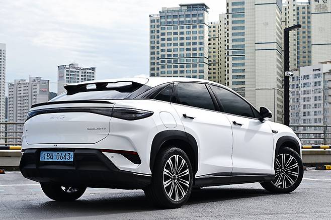 BYD 씨라이언 7. 사진: 김학수 기자