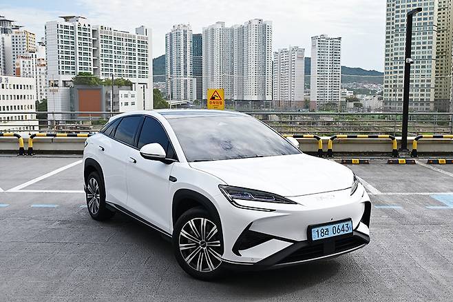 BYD 씨라이언 7. 사진: 김학수 기자