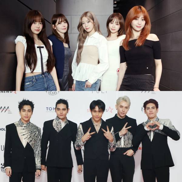 (위부터) 르세라핌, SB19 /사진=스타뉴스