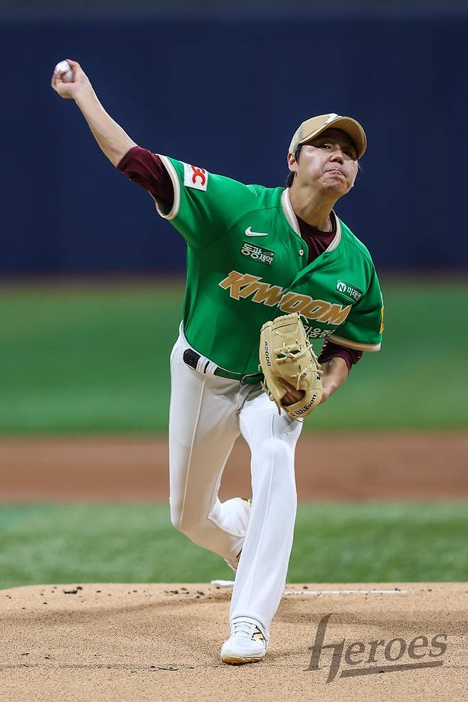 하영민의 힘찬 투구 [키움 히어로즈 제공. 재판매 및 DB 금지]