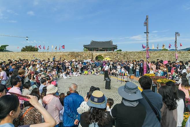서산 해미읍성 축제 모습