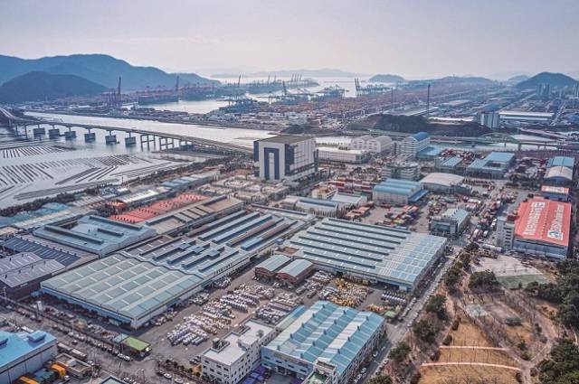 명지녹산국가산업단지 전경. 한국산업단지공단 부산지역본부 제공