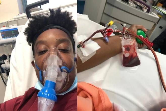 오랜 세월 편두통으로 고통받아온 한 여성이 실제로는 혈액암을 앓고 있었다는 사연이 전해졌다. 사진='Knowledge is Power' 캠페인