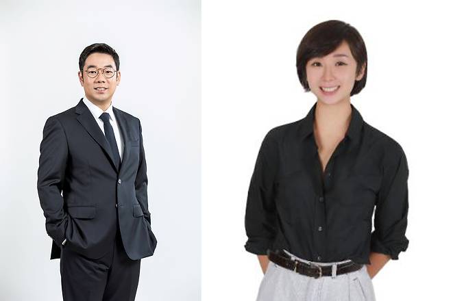 제임스 장 G마켓 대표와 이승민 신세계인터내셔널 코스메틱2부문 대표. (신세계그룹 제공).