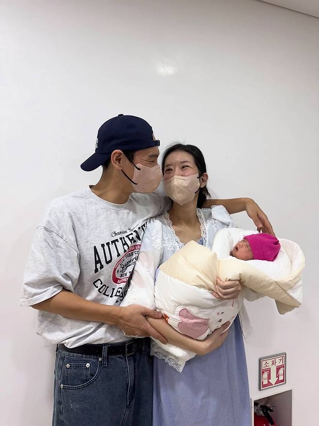 김성욱-김지혜 부부. 김지혜 SNS.