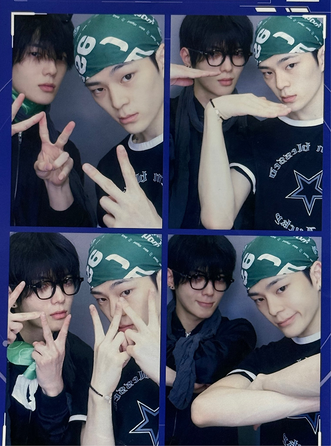 전이정, 김준민. 사진 | 휘브 SNS