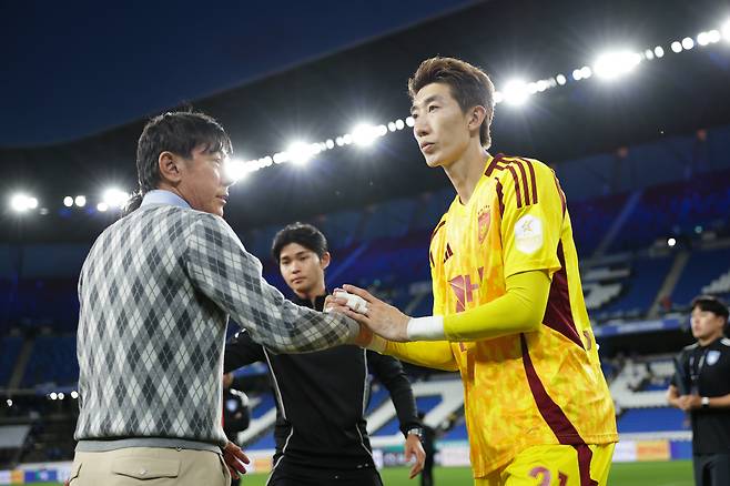 울산문수축구경기장/ K리그1/ 울산HDFC vs FC안양/ 울산 신태용 감독, 조현우/ 사진 김정수