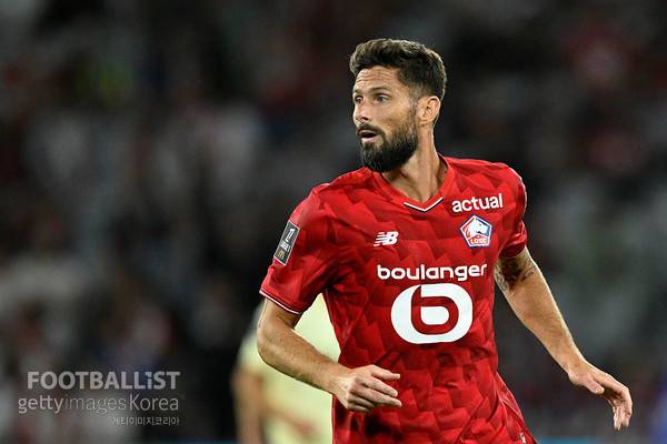 올리비에 지루(릴). 게티이미지코리아